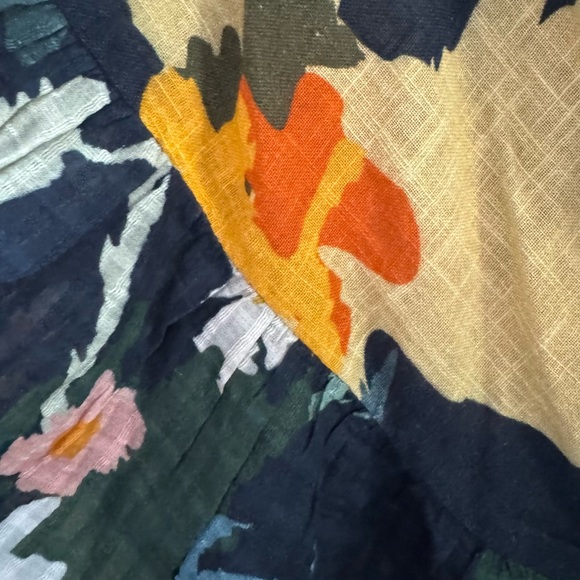 Anthropologie Conditions Apply Floral Kaftan Dress - Picture 6 of 10